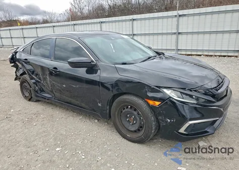 2020 Honda Civic Lx из США, поврежденный, VIN 2HGFC2F68LH508033